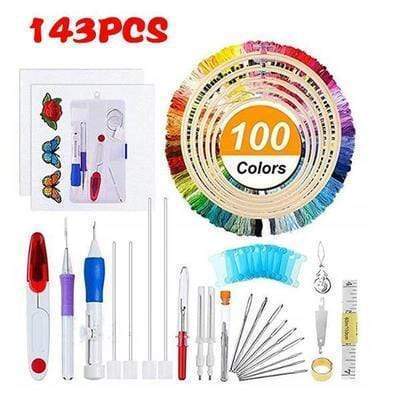đ„ 50âŻ% OFF ! đđȘĄ Regenbogenfarbenes Stickerei-EinfĂ€delwerkzeug