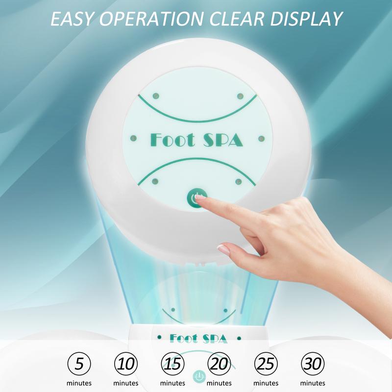 🦶💧 Ionisches Fußbad-Gerät – 50% Rabatt! Detox in Salon-Qualität, regt Durchblutung an, unterstützt Zellenergie – Tragbares Home-Spa 🎁