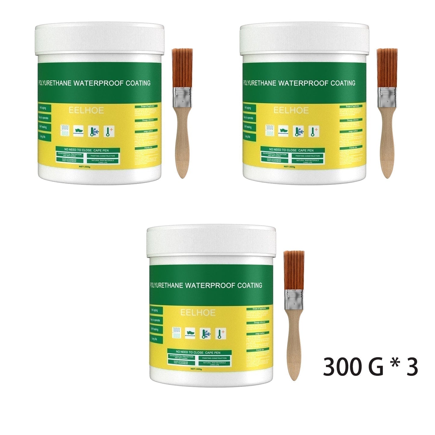 ⏳Begrenzte Zeit 50% Rabatt🔥Großer Ausverkauf💧Transparenter wasserdichter Kleber inkl. Pinsel