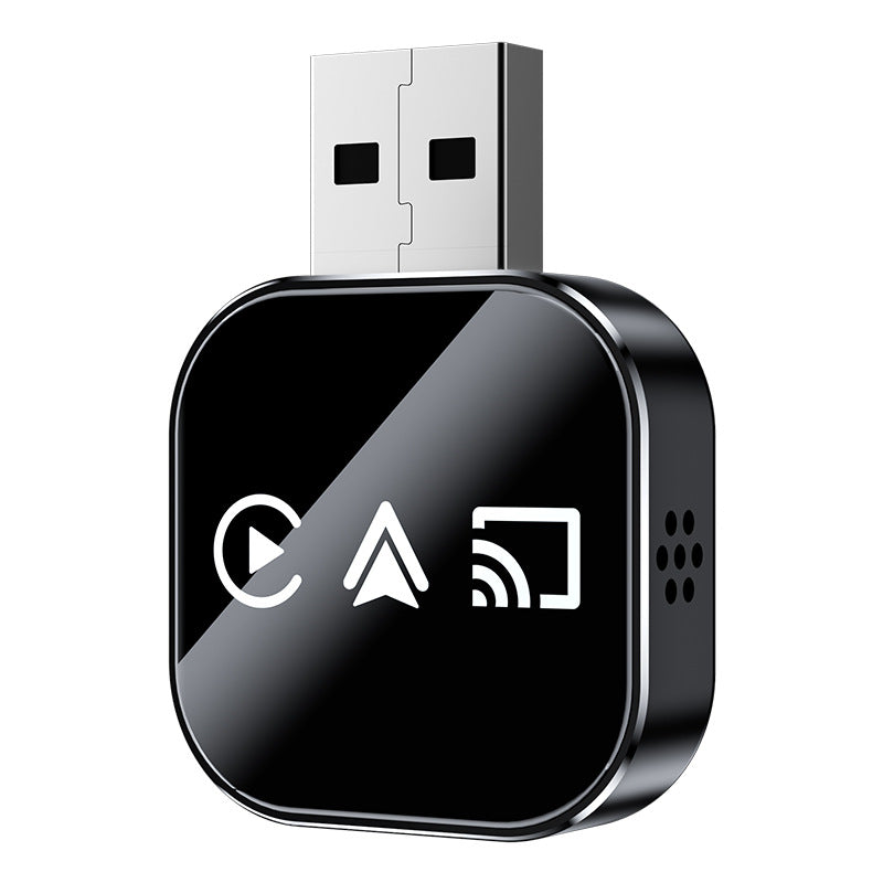 【4 en 1】Adaptateur CarPlay Sans Fil 2027 - Conversion Filaire vers Sans Fil, Plug & Play, Compact et Stable, Compatible avec Voitures et Modèles Android/iPhone - Accessoires Auto