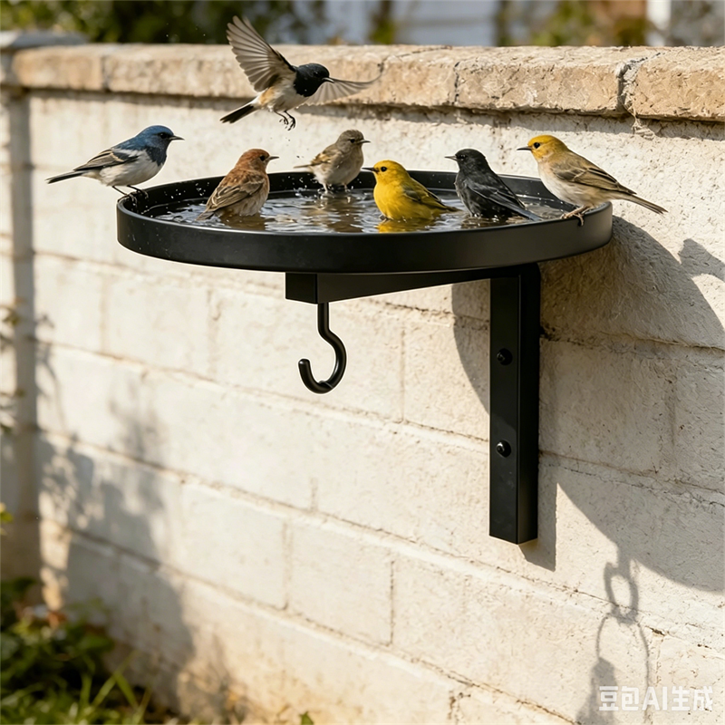 đŠ KAUFE 2, ERHALTE 1 GRATIS! đ§ Wandmontierte Metall-VogeltrĂ€nke â Wetterfest & leicht zu reinigen â Ideal fĂŒr Garten, Balkon oder Terrasse â robuste Konstruktion, schafft eine einladende Oase fĂŒr Vögel đżâš