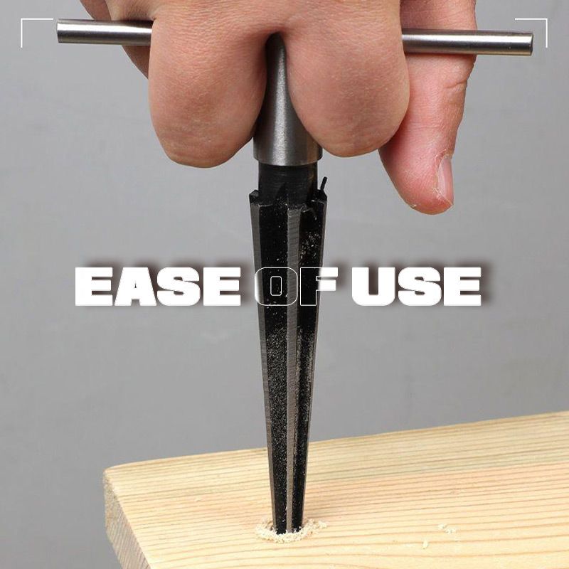 🔧⏳ BEGRENZTE ZEIT: 50% RABATT! Konische Reibahle mit T-Griff – Präzises Aufreiben von Löchern in Metall, Holz & Kunststoff ✨