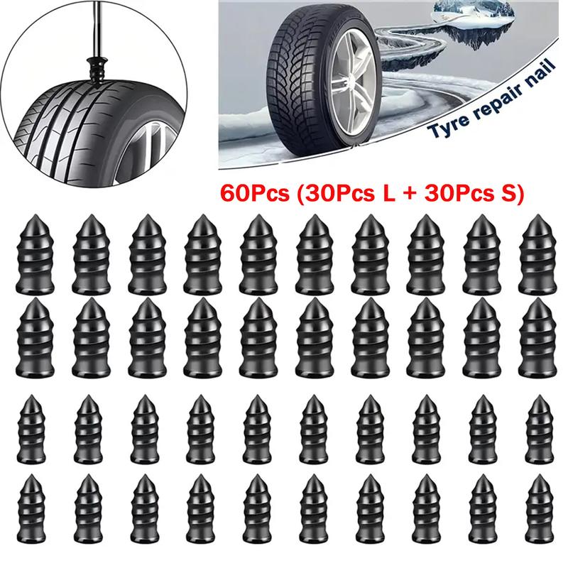 š 50% RABATT! š§ 60-teiliges Reifen-Reparatur-Stopfen-Set ā DIY-Gumminagel-Set für Autos, MotorrƤder, Lkw & Traktoren ā Schnelle & zuverlƤssige Reifenreparatur bei Pannen ā inklusive Werkzeuge für den Notfall ā ideal für unterwegs oder die Werkstatt š