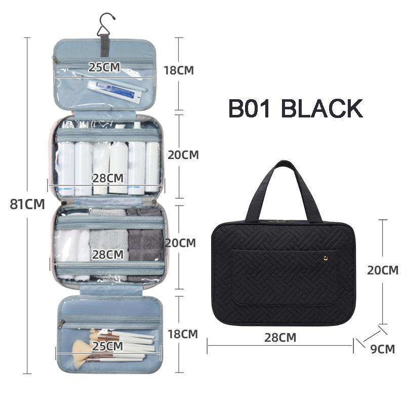 🧴✨ Wasserdichte faltbare Reise-Kosmetiktasche mit Nass- und Trocken-Trennung – Das perfekte Geschenk für Reisende & Beauty-Fans 🎁