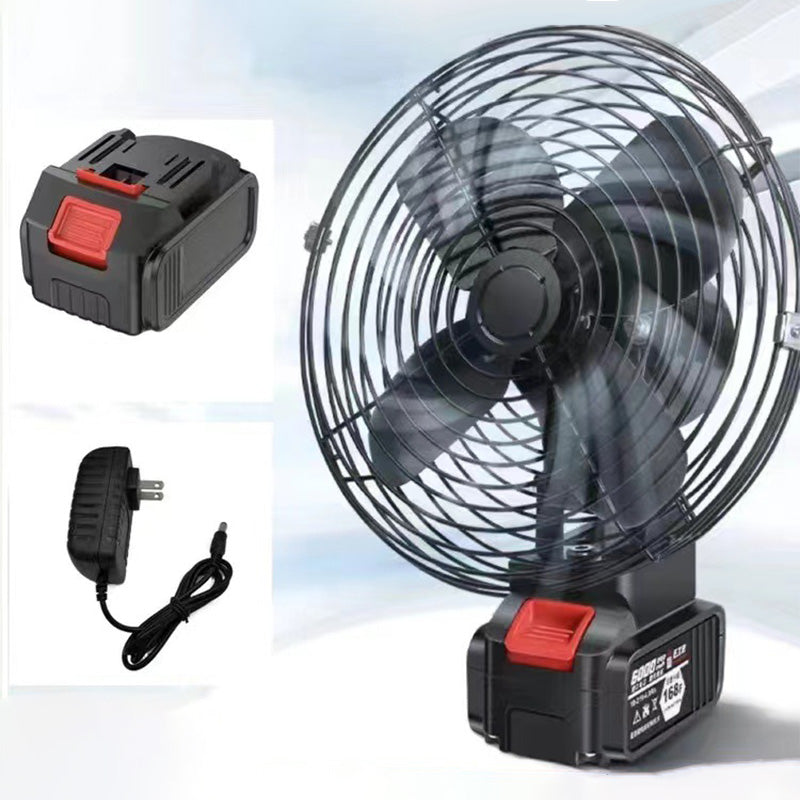 🏕️🔋 50% RABATT! 8-Zoll Batteriebetriebener Outdoor Camping Ventilator – Leise, standfest & perfekt für Zelt, Picknick & heiße Nächte 🌬️✨