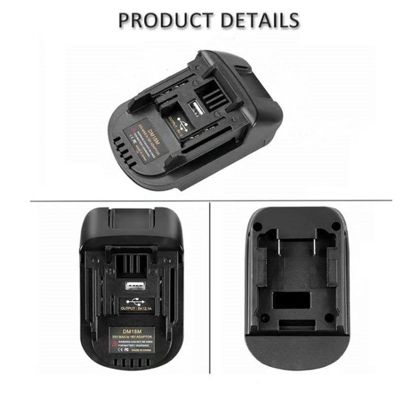 🔥Heißer Verkauf 50% Rabatt🔥⚡️Lithium-Akku-Adapter für 18V-Akkugeräte