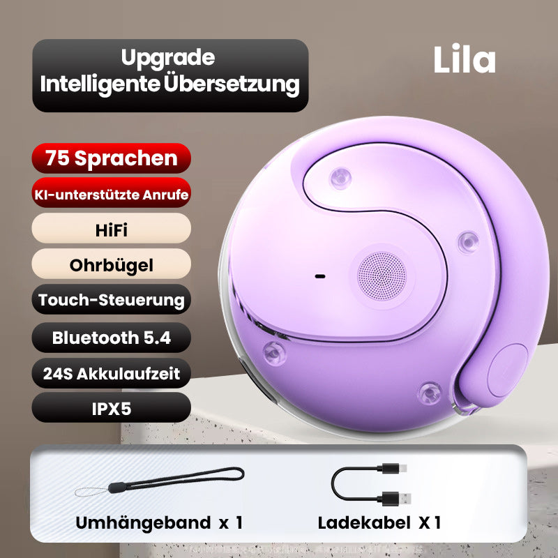 đ§đ„ 50% RABATT! Intelligente kabellose Bluetooth Ăbersetzung Ohrhörer â Echtzeit-SprachĂŒbersetzung, AI-Noise-Cancelling & bis zu XXâŻh Akkulaufzeit â Perfekt fĂŒr Reisen, Business & Meetings âš