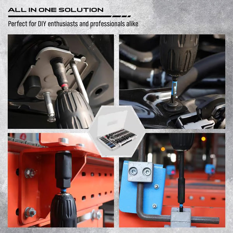 đ§Č Magnetischer Schraubendreher-Set mit Phillips & Torx â 15-teilig | Robuste Bits + Schnellwechsel-System âĄ