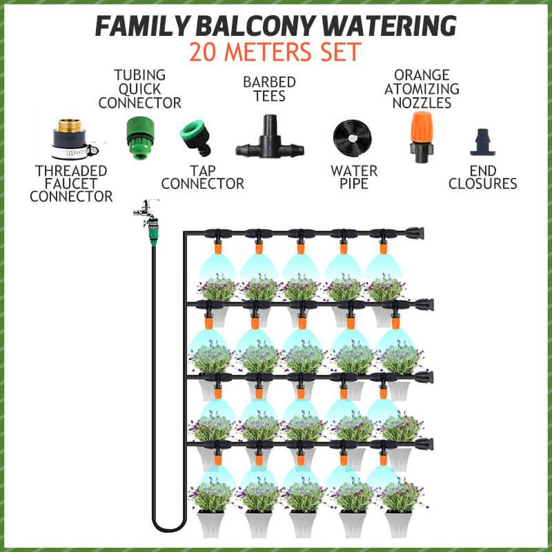 🌱 50% RABATT! 💧 Automatisches Sprühnebel-Bewässerungssystem – Nebelgekühlt, einstellbar & effizient – Perfekt für Pflanzen, Gewächshäuser & Terrassen 🌿