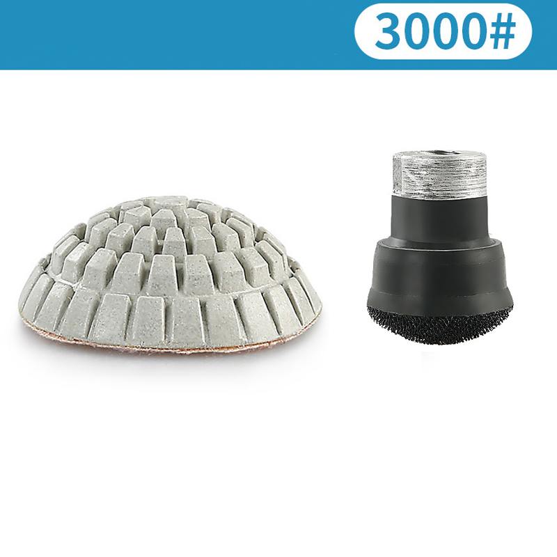 💎✨ Disques de Polissage Diamantés Convexes de 2 Pouces – Polissage Humide Professionnel pour Pierre, Marbre et Béton