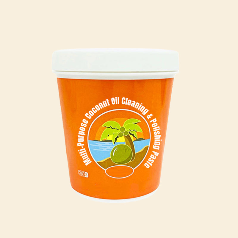 🌴 Sanfte Reinigung mit Natürlicher Kokosöl-Politurpaste 🥥✨ 🎁 Kaufen Sie 3 und erhalten Sie 2 gratis!!🫧