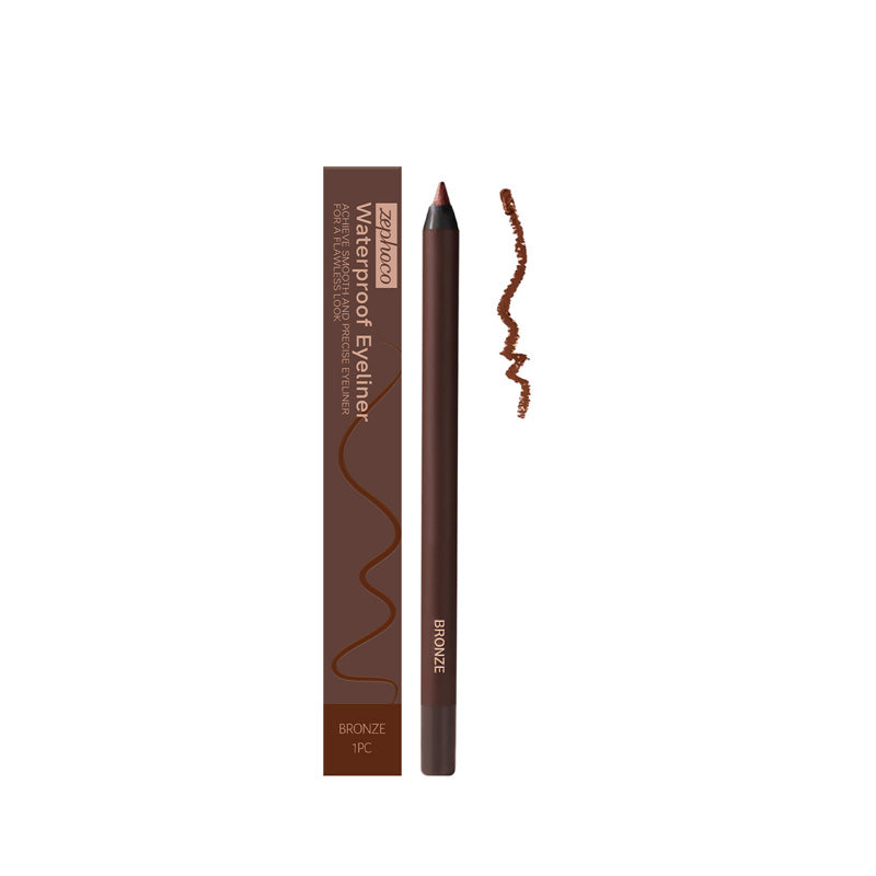 🎁Letzter Tag: Kaufen Sie 1 und erhalten Sie 1 gratis🔥-🌟24 Stunden wasserfester Eyeliner Duo, anspitzbarer Kajalstift