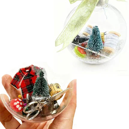 🎁🔥Letzter Tag des Ausverkaufs 50 % Rabatt🔥💥Weihnachts-Nähprojekt: Schneekugel-Ornament🎄