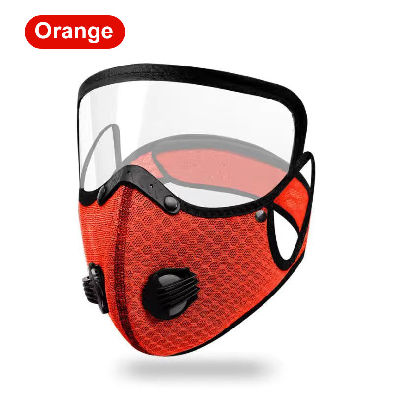 🚴♂️ 50% RABATT! 🌬️Winddichte und UV-beständige Fahrradmaske und -brille ☀️🕶️