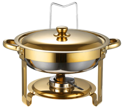 🔥 JETZT 60 % RABATT! 🎄 Buffet-Set mit Warmhaltefunktion aus Edelstahl – gleichmäßige Hitzeverteilung und langlebig, perfekt für Feste und Partys ✨