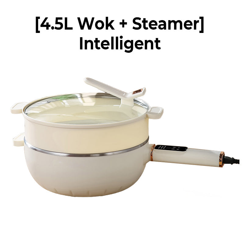 🍳⏳ JAHRESENDVERKAUF: 50% RABATT! Elektrischer Wok mit Antihaftbeschichtung – Vielseitig, schnell & perfekt für asiatische Gerichte, Frittieren & Schmoren ✨