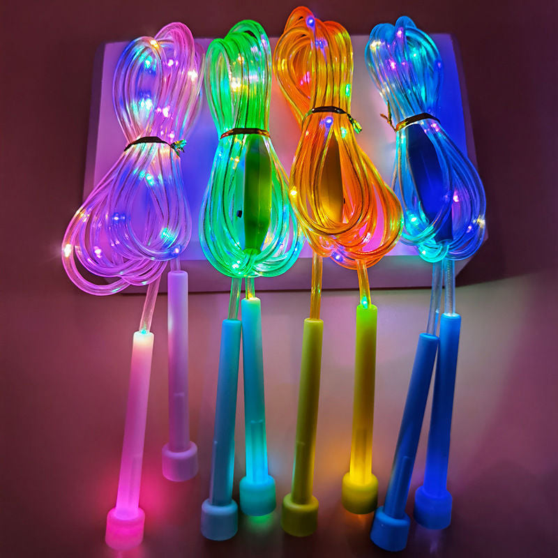 đąđą50 % RABATT !! â°LED-Leuchtseil zum Springen fĂŒr Kinder