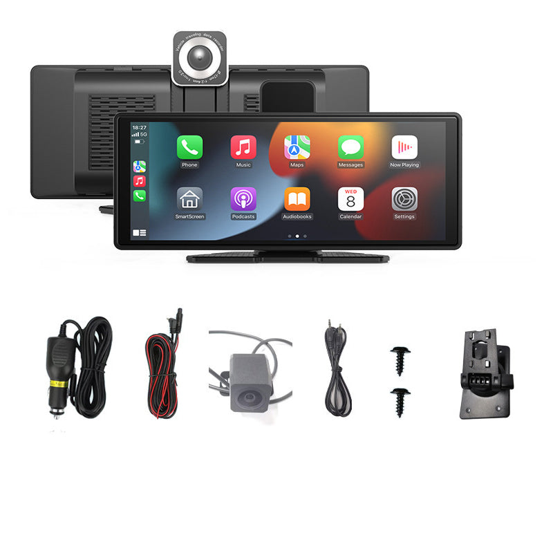 📱 NEU! 🚗 Tragbarer kabelloser CarPlay‑Bildschirm für Autos – Ohne Kabel, ohne Werksradio umbauen – 7″ Touchdisplay, iPhone & Android Auto, Sprachsteuerung & Navi – Plug‑and‑Play am Armaturenbrett, freihändig telefonieren, musikhören und navigieren ✨