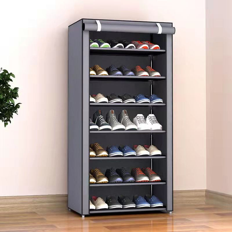 đŠ LIMITIERTE ZEIT: 50% RABATT! âš Mehrschichtiger Staubdichter Schuhschrank â Rollbare Abdeckung, Stabil, Kompakt đĄ