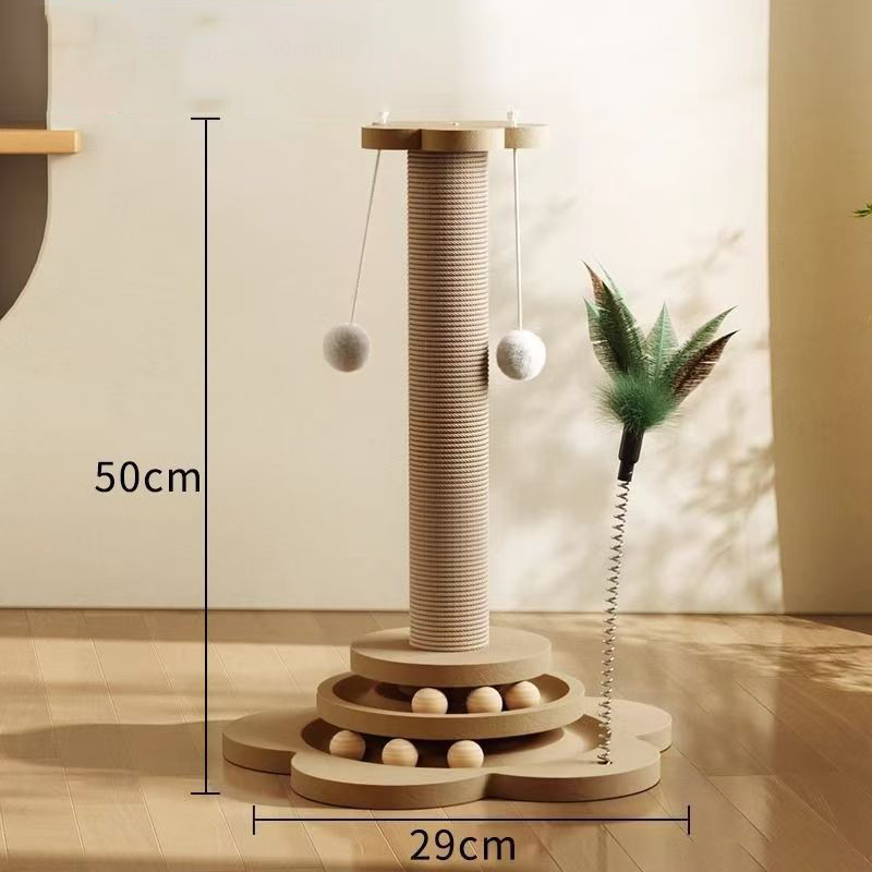 🐱💐50 % RABATT! 🧸Multifunktionales Katzenaktivitätszentrum – Kratzbäume & Versteckhöhle ⏰🔥【Blitzangebot】