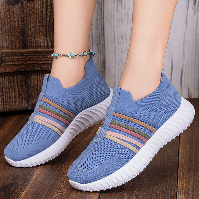 👟 🏃 Atmungsaktive Damen-Sneaker aus Mesh zum Hineinschlüpfen – Leicht, Bequem & Perfekt Für Den Alltag 🌸