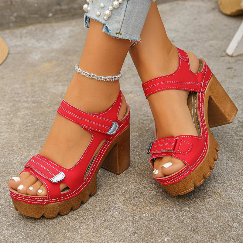 👡 LIMITIERTES ANGEBOT: 50% RABATT! ☀️ Plateausandalen für Frauen – Voll Verstellbar, Antirutsch & Wolkenweicher Komfort 💃