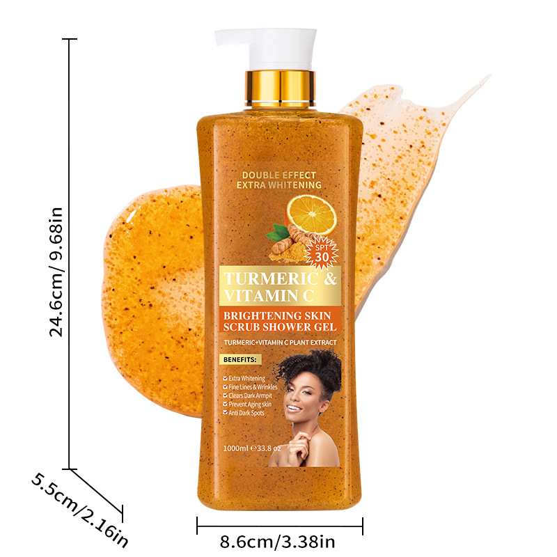 🌿Duschgel mit Kurkuma + Vitamin C💛 Reinigung & strahlende Haut