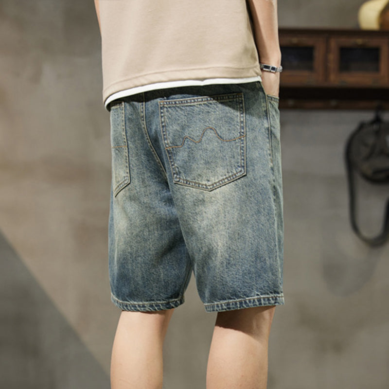 👖🌞 Herren-Jeansshorts im klassischen Schnitt – 50% RABATT! Bequem, vielseitig & perfekt für Sommer, Strand & Freizeit 🏖️