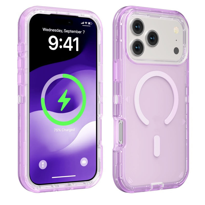 📱🧲 Shockproof Clear Magnetic Phone Case – 50% RABATT! Strong Magnetic Lock, Anti-Yellowing, 360° Protection & Slim Fit ✨