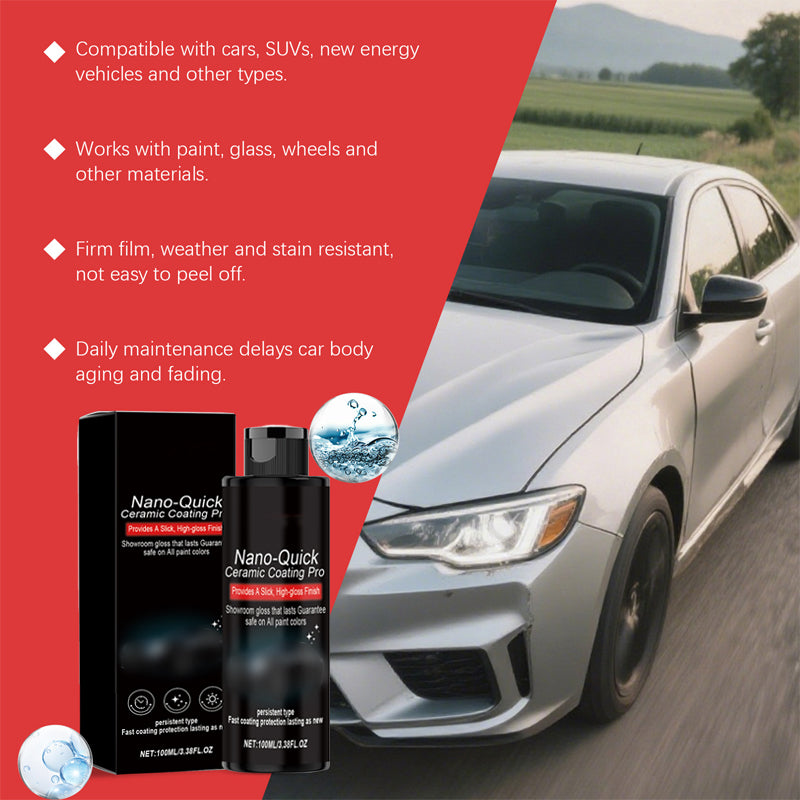 đ KAUFE 2, ERHALTE 1 GRATIS! đ§Œ Autopflegespray fĂŒr sofortigen Hochglanz â Hydrophob, UV-Schutz & streifenfrei â Ideal fĂŒr Lack, Plastik & Glas âš