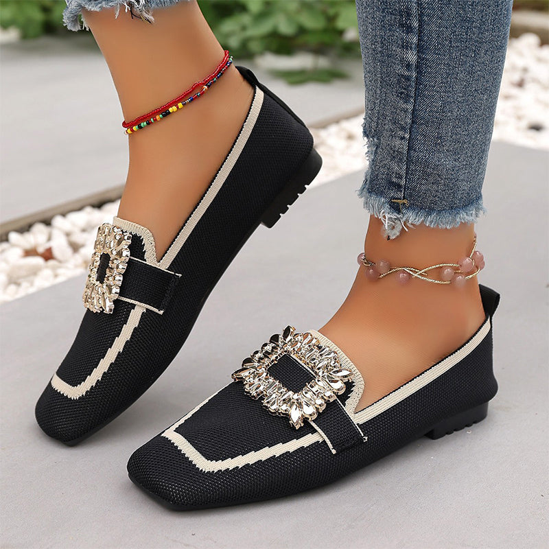 👞🌿 50% RABATT! Atmungsaktive Loafer mit eckiger Zehenpartie – Bequem & vielseitig – Perfekt für Büro, Freizeit oder Reisen – Leichte Sohle & strapazierfähiges Material 🥿