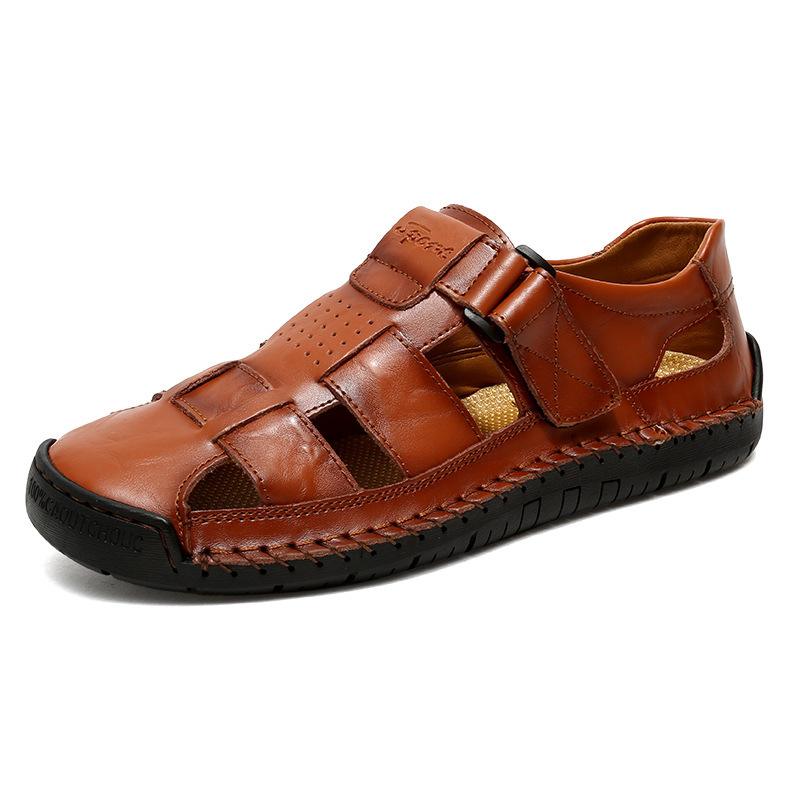 đđ 50% RABATT! Herren Geschlossene Zehe Strandsandalen â Atmungsaktiv, gepolstert & mit Klettverschluss â Perfekt fĂŒr Wanderungen, WasseraktivitĂ€ten oder den tĂ€glichen Sommer-Komfort âš