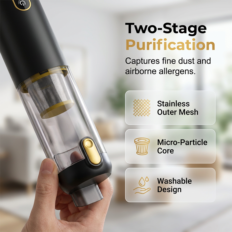 🧹🔋 50% RABATT! Kabelloser Handstaubsauger für Auto & Zuhause – Kompakt, leistungsstark & ideal für Krümel, Tierhaare & Zwischenräume ✨