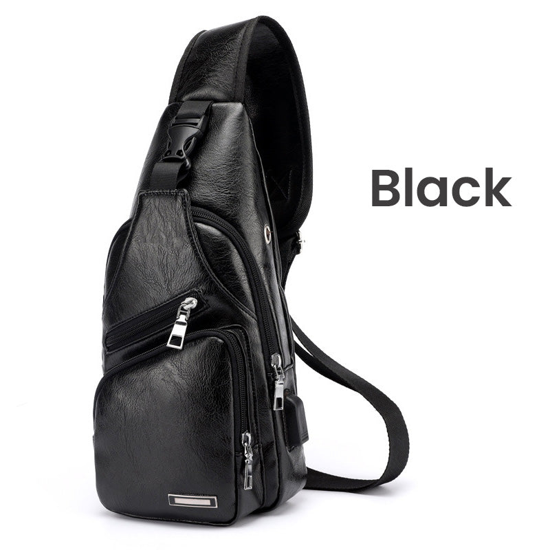 🎒 50% RABATT! 🎁 Multifunktionale Brusttasche aus hochwertigem Leder – Kompakt & praktisch – Ideal für Reisen, Alltag oder als stilvolles Accessoire – sicherer & bequemer Sitz 🧳✨🛡️