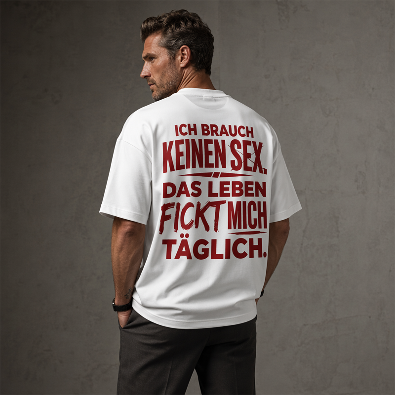👕 50% RABATT! Herren T-Shirt mit witzigem deutschen Spruch – Rundhals, Kurzarm & lässige Passform – Perfekt für Bierliebhaber, Partys & den alltäglichen Humor 😄