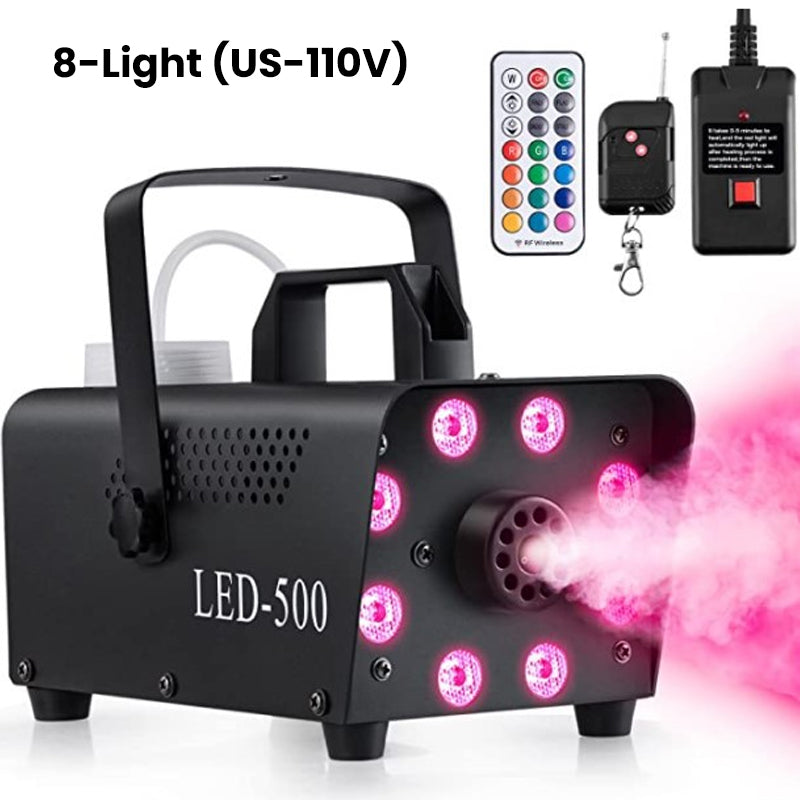 🌫️ NEU! 💡 Tragbare Nebelmaschine mit LED‑Leuchten & Fernbedienung – Kompakt, mobil & stimmungsvoll – RGB‑Licht trifft dichten Nebel – Per Knopfdruck für Party, Bühne, Halloween & Foto‑Set – Ohne Kabelchaos, schnell aufgeheizt 🎉
