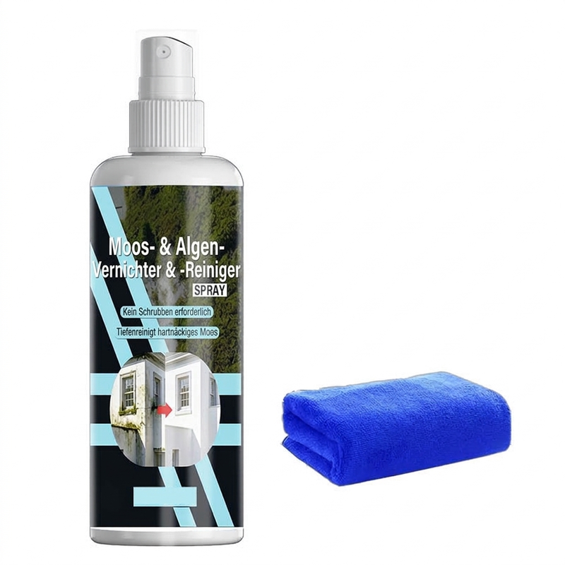 🧴 Moosentferner-Spray – Schnell wirkend, ohne schrubben ✨