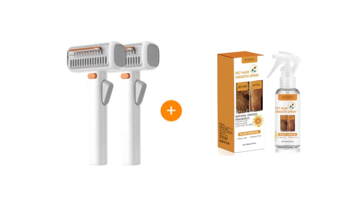 🔥 2026 SALE - 2-IN-1 Selbstentwirrender & Pflegekamm für Haustiere