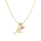 💖 LETZTER TAG – 50 % RABATT ✨ 3-lagige Anhänger-Halsketten mit Initialen A-Z 🎀 | Personalisiert & elegant