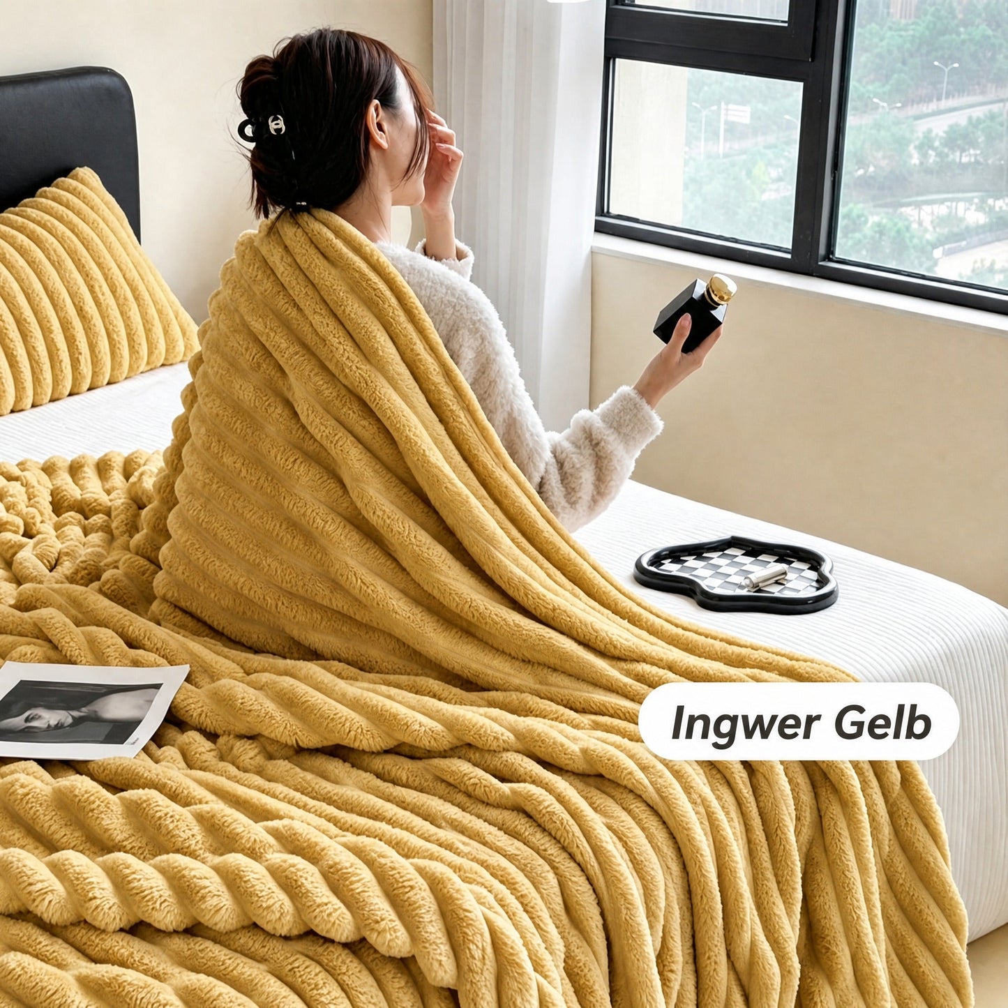 💥🎁Herbst-Sonderangebot: 50% Rabatt!🛋️🛏️Dicke Plüschdecke mit Kaninchenmotiv und Milchvelours-Bezug🫧Kuscheln Sie sich in ultimativen Komfort🫧