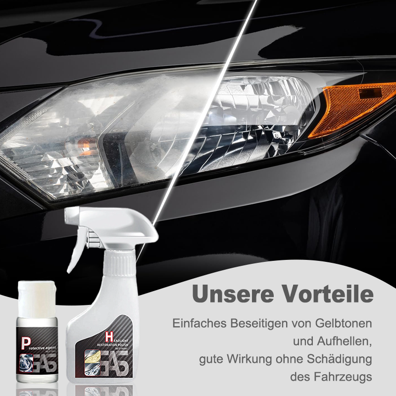 📢 Letzter Tag: Kaufe 1, erhalte 1 GRATIS! 🚘✨ Scheinwerfer-Restaurierungsflüssigkeitsset – Klarer Blick, wie neu!