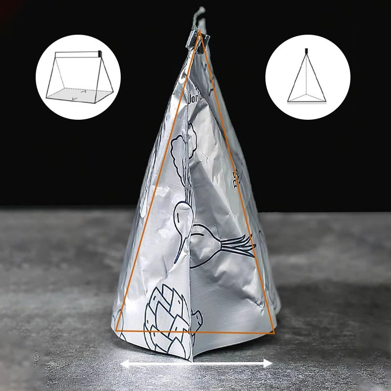 ♻️ Wiederverwendbare, verschließbare Aufbewahrungsbeutel aus Aluminiumfolie 🥬