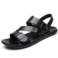 👡🔥 HEUTE 50% RABATT! Neue Herren-Strandsandalien aus Leder – Echtes Leder, rutschfest & perfekt für Sommer, Strand & Alltag ☀️✨