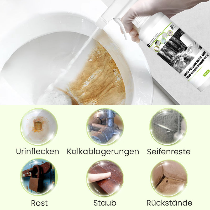 🌸✨Kaufen Sie 1 und erhalten Sie 1 gratis (2 Stück)🌸Mehrzweck-Oxalsäure-Fleckenentferner-Spray