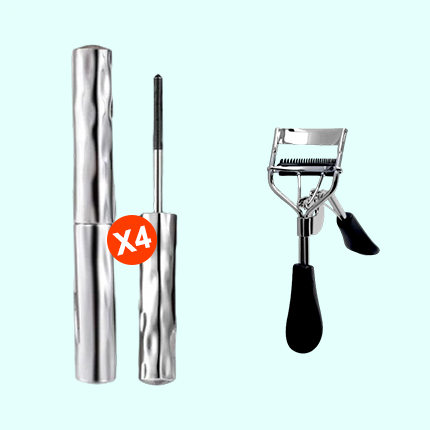 🎁Letzter Tag – Kaufe 1 bekomme 1 gratis⏰Ultimative wasserfeste & schweißfeste Mascara für Länge und Schwung💦