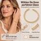 💎✨ 50% RABATT! Elegantes Damen-Goldketten-Armband – Feine Gliederkette, vergoldet & hautfreundlich – Perfekt für den Alltag, besondere Anlässe oder als Geschenk 💛