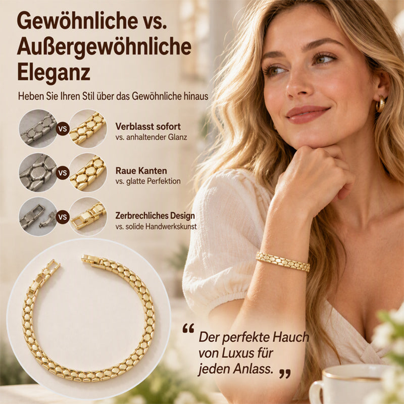 💎✨ 50% RABATT! Elegantes Damen-Goldketten-Armband – Feine Gliederkette, vergoldet & hautfreundlich – Perfekt für den Alltag, besondere Anlässe oder als Geschenk 💛