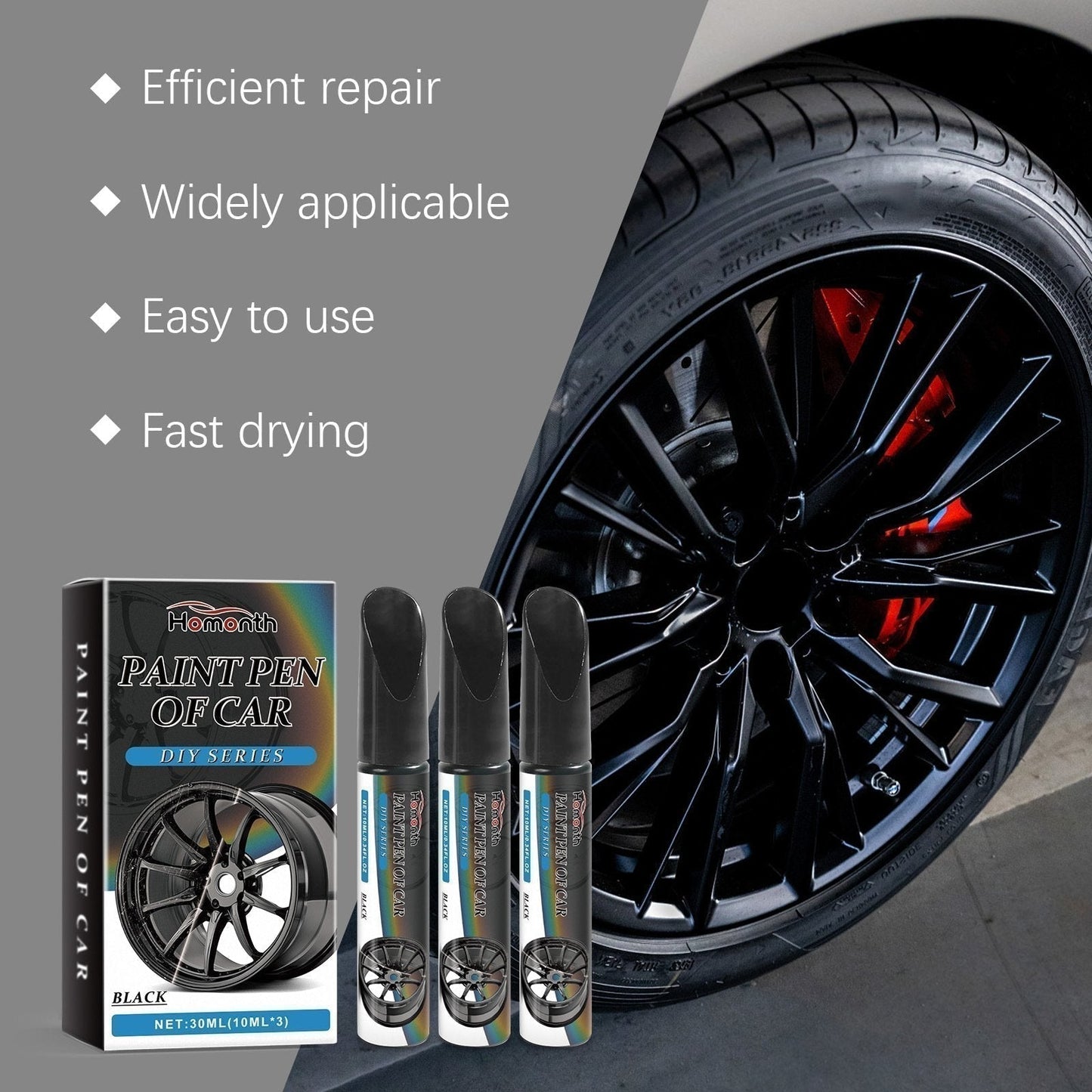🚗🔥 ZEITLICH BEGRENZTER VERKAUF – 40% RABATT! Reparaturstift für Kratzer an Autoreifen – Schnell, unsichtbar & wetterfest ✨