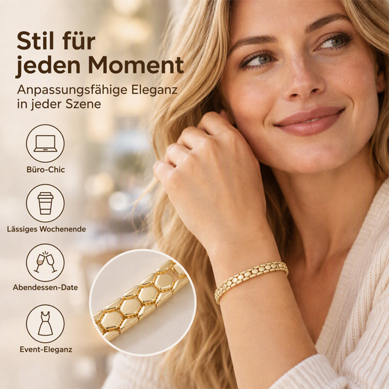 💎✨ 50% RABATT! Elegantes Damen-Goldketten-Armband – Feine Gliederkette, vergoldet & hautfreundlich – Perfekt für den Alltag, besondere Anlässe oder als Geschenk 💛