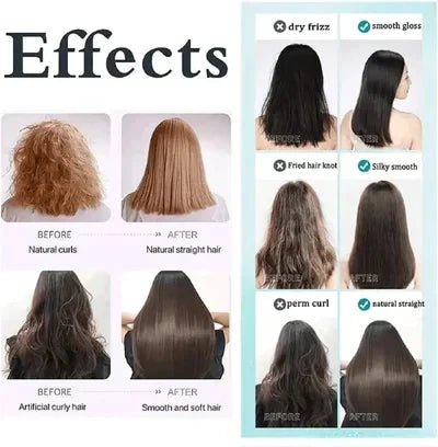 🔥Heißer Verkäufer 50% Rabatt💆‍♀️ KAUFEN 2 ERHALTEN 3! ✨ Seiden- und Keratin-Haarglättungscreme - Professionelle Frizz-Kontrolle mit Hitzeschutz für Geschmeidiges & Glänzendes Haar bis zu 48H 🌟🧖‍♀️